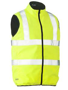 Clothing wholesaling: BV0330HT Bisley Taped Hi Vis Reversible Puffer Vest