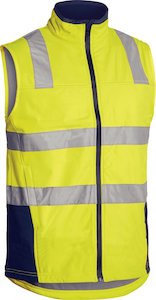 BV0348T Bisley Taped Hi Vis Softshell Vest