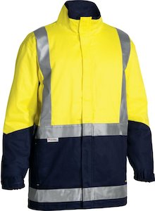 Clothing wholesaling: BJ6970T Bisley 3M Taped Hi Vis 3 In 1 Drill Jacket