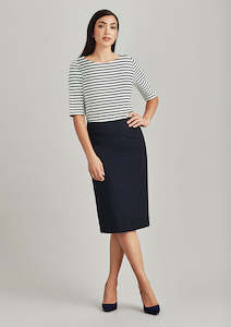 24011 BizCorporates Womens Relaxed Fit Skirt