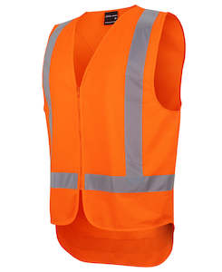 Clothing wholesaling: 6DVQV JB's NSW/QLD Rail (D+N) Zip X-Back Safety Vest