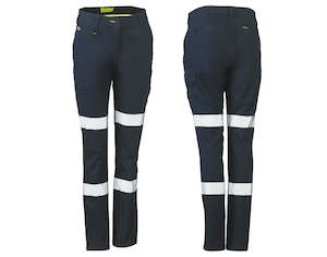 BPL6115T Bisley Womens Taped Cotton Cargo Pants