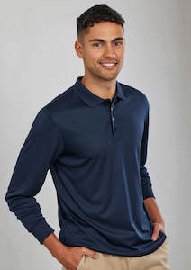 P206ML BizCollecton Mens Action Long Sleeve Polo