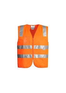 Clothing wholesaling: ZV998 Hi Vis Zip Vest - Seconds