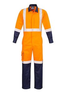 ZC805 Rugged Hi Vis Overalls - CLEARANCE