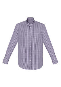 43420 BizCorporates Mens Springfield Long Sleeve Shirt - Clearance