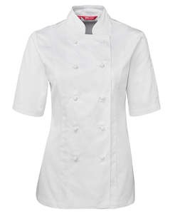 5CJ21 JB's LADIES S/S CHEF'S JACKET