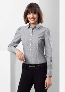 S812LL BizCollection Ladies Euro Long Sleeve Shirt