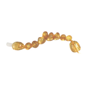 Amber extension - Lemon (screw clasp)