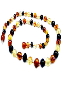 Adult amber necklace - Mix