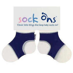 Nursery stock - wholesale: Baby Sock Ons - Dark blue