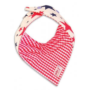 Nursery stock - wholesale: Doublez - Reversible Skibz Bandana Bib