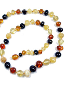 Nursery stock - wholesale: Baby amber necklace - Multi