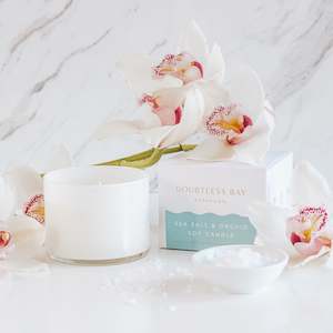 Sea Salt & Orchid Soy Candle