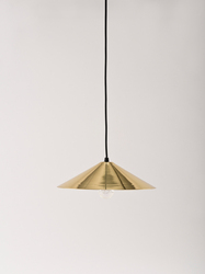 Low triangle pendant light