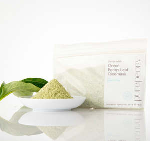 Detox Green Peony Leaf Facemask - Cooling and Cleansing 50gm