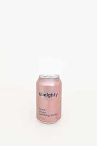 Almighty Sparkling Water Peach Ginger 330ml