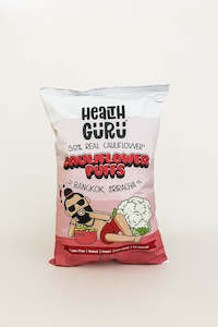 Grocery supermarket: Health Guru Cauliflower Puffs Bangkok Sriracha