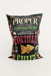 Proper Crisps Tortilla Chips Cheeza-Peno 150g