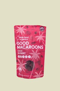 Grocery supermarket: Little Bird Macaroons Cacao & Raspberry