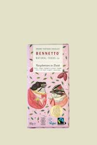 Grocery supermarket: Bennetto Raspberries in Dark Chocolate