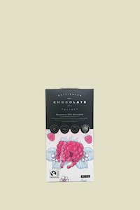 Grocery supermarket: Wellington Chocolate Factory Raspberry Milk Chocolate