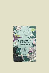 Grocery supermarket: Wellington Chocolate Factory Peppermint & Cocoa Husk Tea