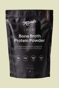 Mitchells Nutrition Bone Broth Protein Powder SPORT | Chocolate