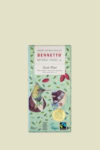 Bennetto Mint & Cocoa Nibs Dark Chocolate