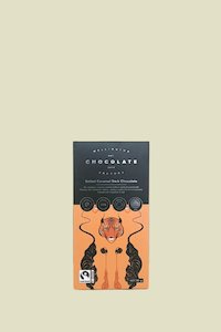 Grocery supermarket: Wellington Chocolate Factory Salted Caramel Dark Chocolate