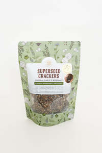 Superseed Crackers Original Garlic & Rosemary