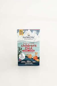 Nordic Naturals Childrens DHA Gummy Chews Zero Sugar