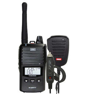 Radios: GME TX6165 5 Watt IP67 UHF CB Handheld Radio With Accessories