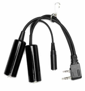 ICOM Headset Adapter for the IC-A6, A14 and A24 Transceiver