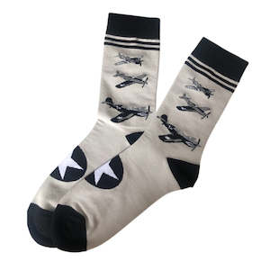 Pilot Uniforms: Warbirds of WWII Socks