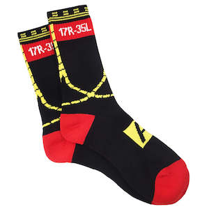 Premium Crew Socks - Taxiway Design