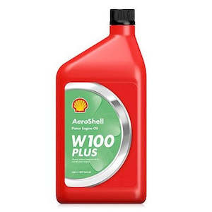 AeroShell W100 Plus Aviation Oil - 1 Quart