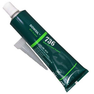 For The Plane: Dow Corning  DOWSIL RTV 736 Heat-Resistant Sealant Red - 90ml