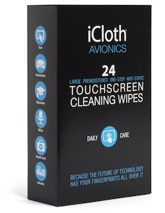 iCloth Avionics Wipes (Box of 24)