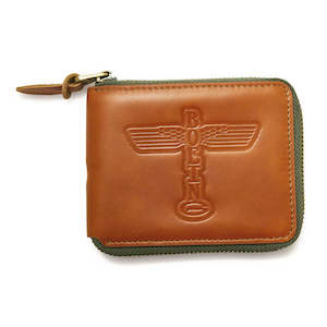 Travel Accessories 1: Red Canoe Boeing Leather Zip Wallet