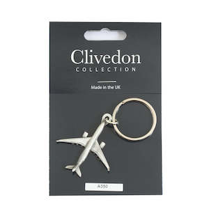 Clivedon A350 Keyring - Pewter