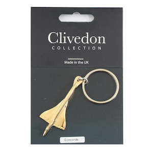 Clivedon Concord Keyring - Gold