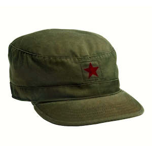 Rothco Vintage Red Star Fatigue Cap