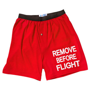 Remove Before Flight Mens Boxers