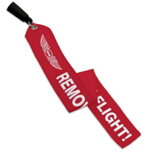 Remove Before Flight: ASA Pitot Tube Cover Small 5/8in