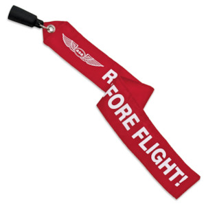 Remove Before Flight: ASA Pitot Tube Cover Large 3/4in