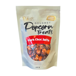 Dr Bugs Dark Choc Jaffa Popcorn 120g (Limited Edition) UNLABELED