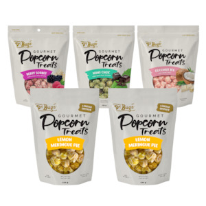 Products: Dr Bugs Lemon Meringue Pie Popcorn Treats Bumper Box (Limited Edition)