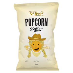 Dr Bugs Butter Flavoured Popcorn 100g