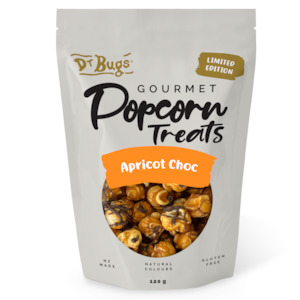 Dr Bugs Apricot Choc Popcorn 120g (Limited Edition)